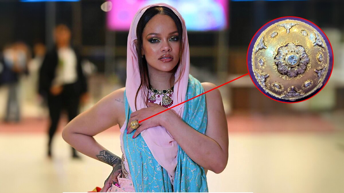 रिहाना ने पहनी ये जड़ाऊ डायमंड गोल्ड रिंग, अमेरिका से खरीदी, कीमत इतने लाख