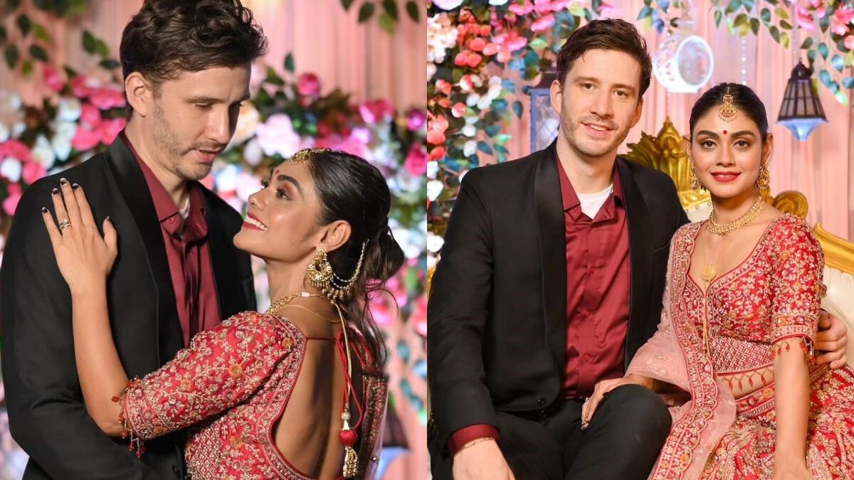 पहले शादी-फिर हनीमून, अब 8 महीने बाद एक्ट्रेस का हुआ रिसेप्शन, लाल लहंगे में बनीं दुल्हन