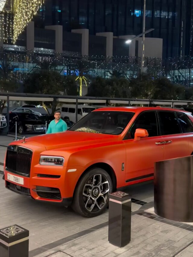 Anant Ambani's Dubai Mall Visit: Arrives in a Rolls Royce Cullinan with 20 security SUVs