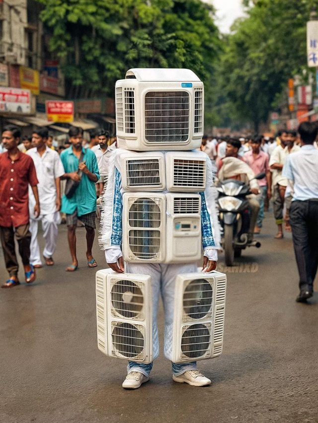 How to beat a heatwave! Artist imagines India's summer in parallel universe. Check it out