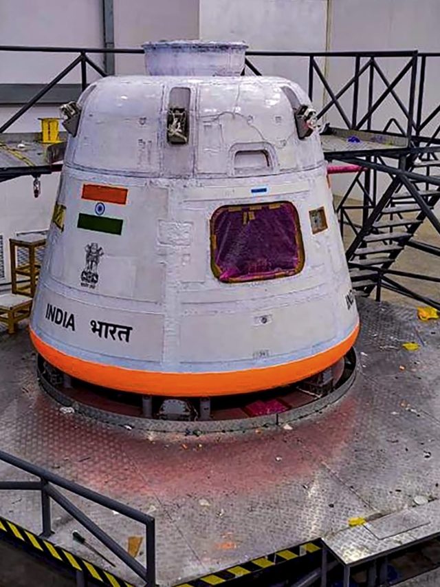 Gaganyaan mission: ISRO to drop crew module from a chopper to test parachute deployment system