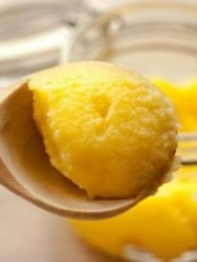 ঝুলে যাওয়া চামড়াও টানটান হবে, ঘিয়ের সঙ্গে মেশান হলুদ