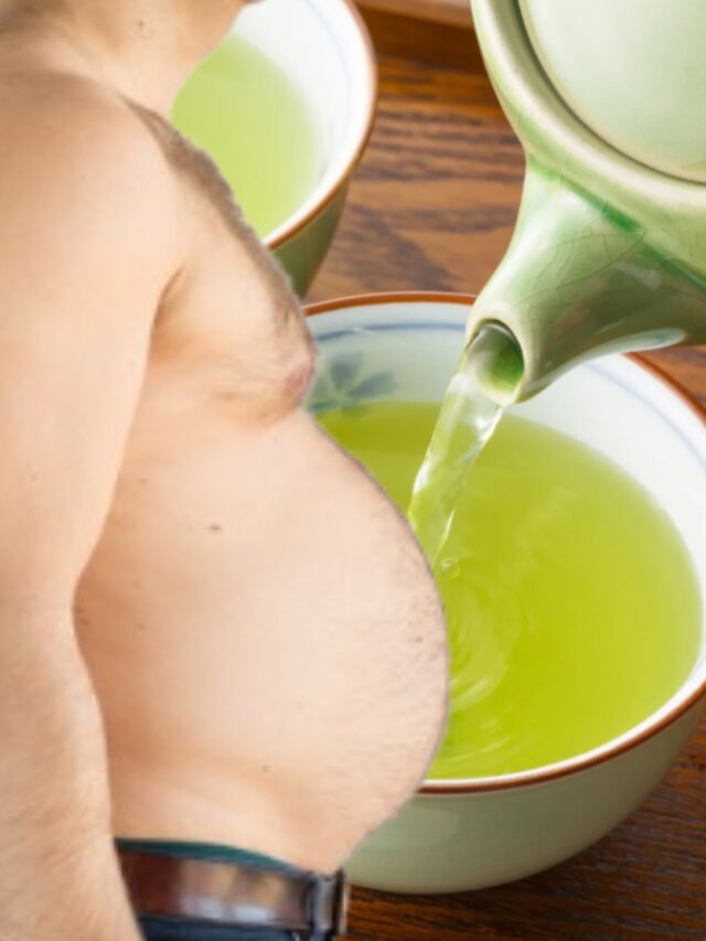 গ্রিন টি-তে মেশান এক চামচ এই জিনিস, এক মাসেই কমবে ভুঁড়ি