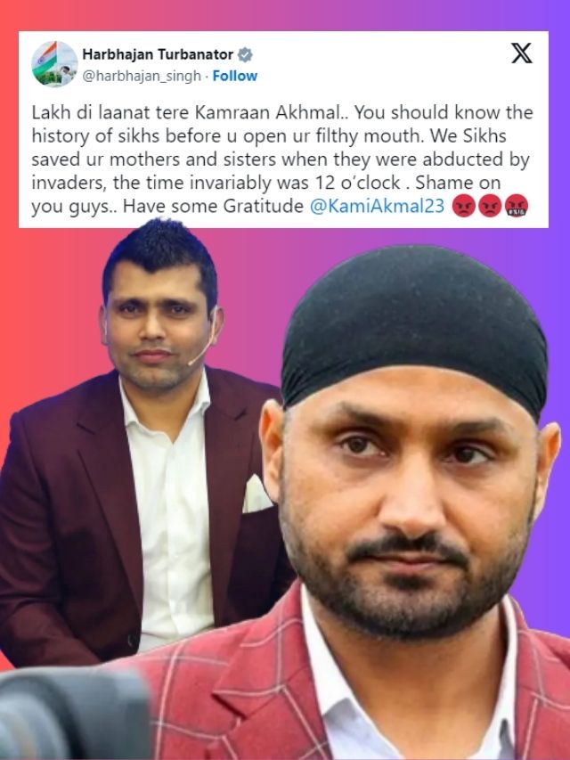 'তোমার মা-বোনরা...' পাকিস্তানি ক্রিকেটারের মন্তব্যের কড়া জবাব হরভজনের