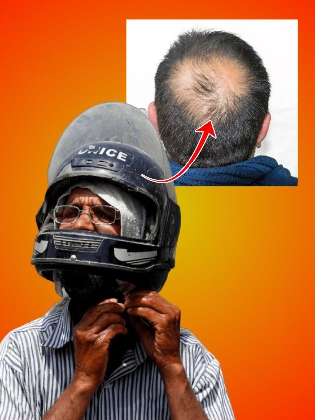 হেলমেট পরার সময় এড়ান এই ভুল, তাহলে আর ঝরবে না চুল