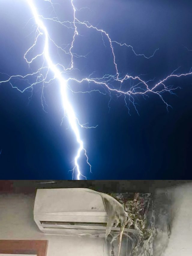বাজ পড়লে পুড়ে যেতে পারে AC, সময় থাকতে করুন এই কাজ