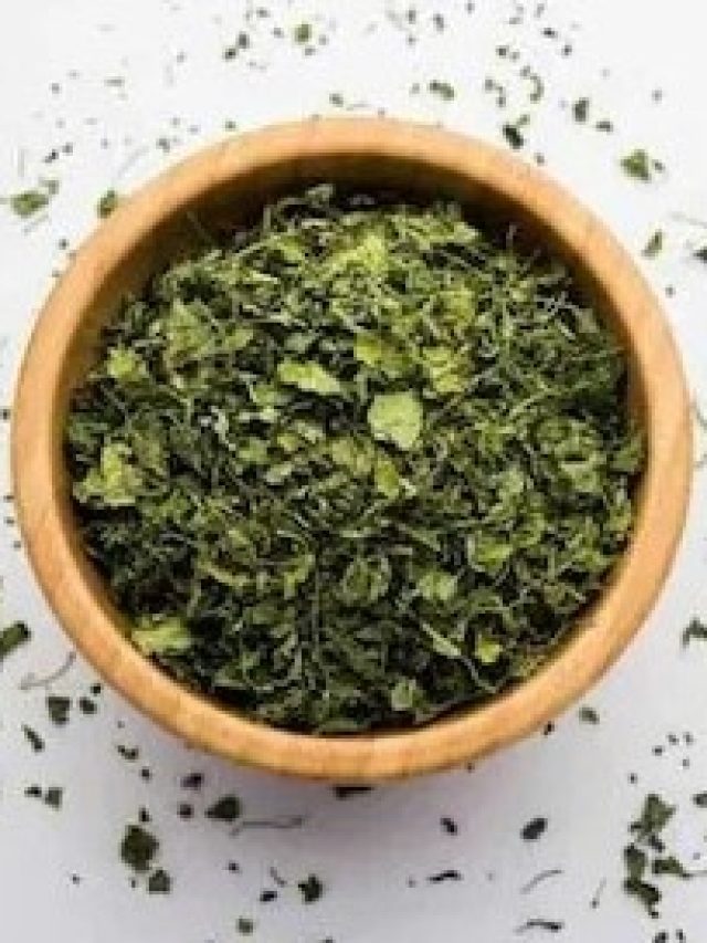 ৩০ মিনিটে বানান, রাখুন ১ বছর, বাড়িতে কসুরি মেথি তৈরির সহজ উপায়