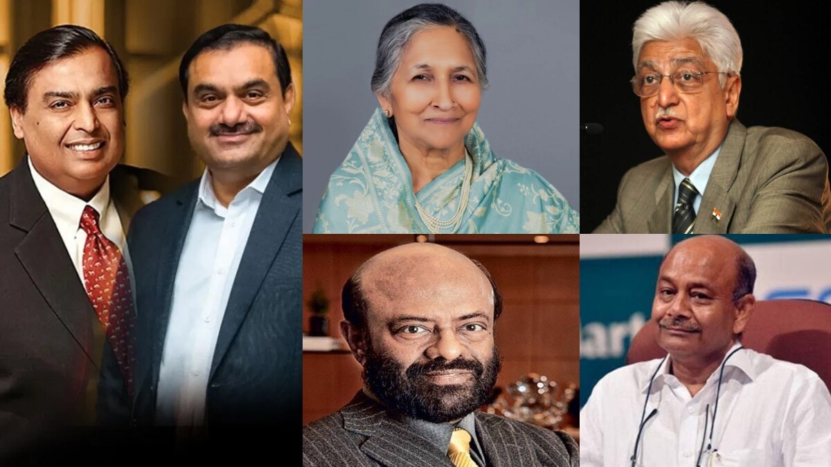 ये हैं देश के 10 सबसे बड़े अरबपति... चौथे नंबर पर 74 साल की महिला का दबदबा