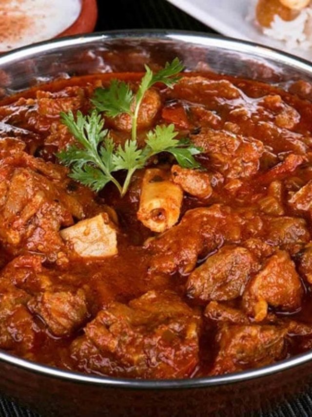 খাসির মাংসের ঝাল ভুনা, এভাবে রাঁধলে পেটপুরে ভাত খাবে  বাচ্চা-বুড়ো
