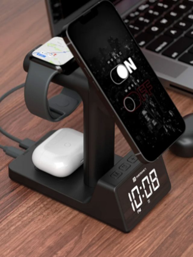 Portronics Bella 2 Quick Review: 3-in-1 MagSafe Wireless Charger with Built-in Alarm