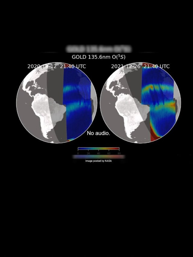  'X and C': NASA's GOLD Mission discovers unusual patterns in Earth's ionosphere