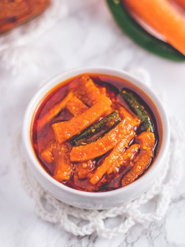 ধাবার স্টাইলে গাজরের আচার বানান বাড়িতেই, রইল রেসিপি