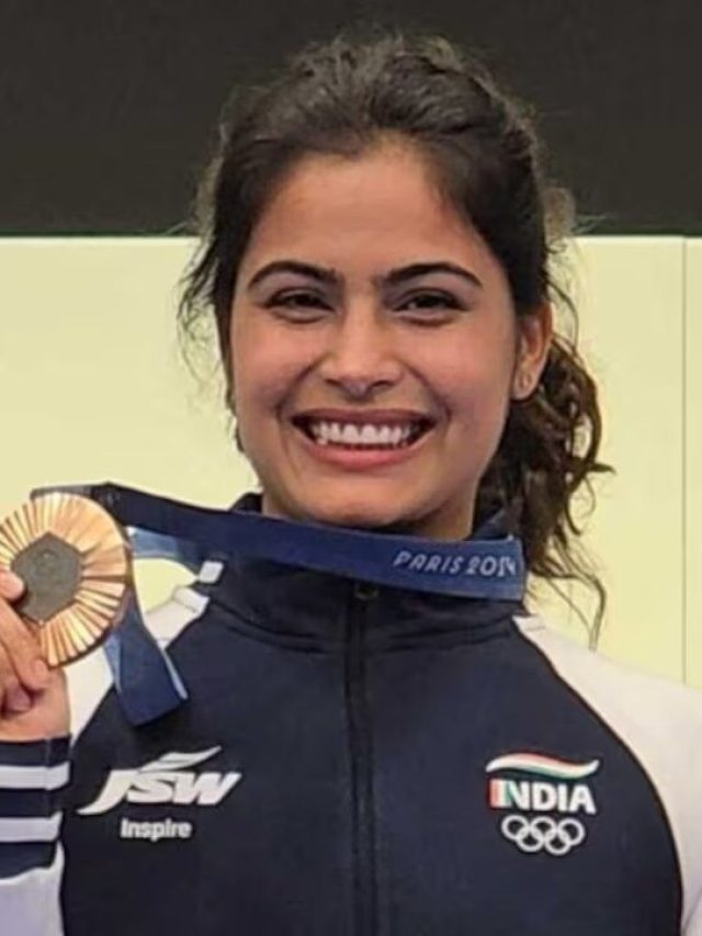 প্যারিস অলিম্পিকে ভারতকে প্রথম পদক এনে দিলেন মনু ভাকের