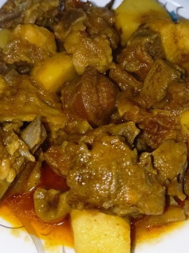 আলু নয় ওল,খাসির মাংসের স্বাদ এক লাফে অনেকটা বাড়বে