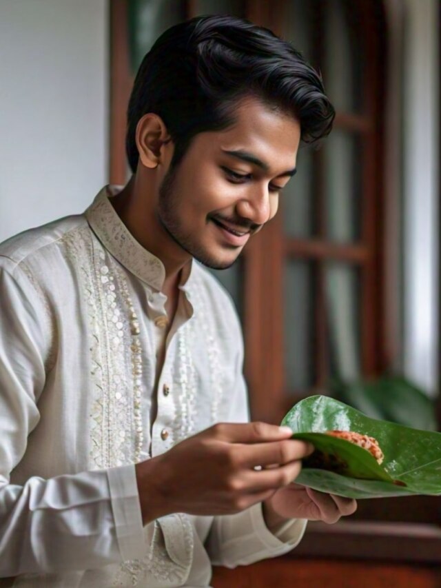 পুরুষরা চিবিয়ে খান পান পাতা, তারপর দেখুন খেলা