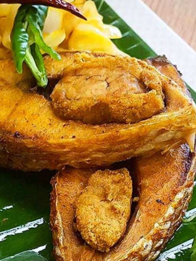 গরম ভাতের দোসর, ডিম ভরা ইলিশ উফফ, এভাবে ভাজলে ভাঙবে না