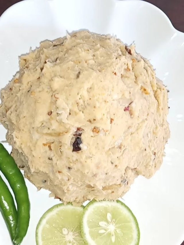 ঝাল ঝাল মানকচু বাটা আহা, ভাত চেয়ে চেয়ে খাবেন, বাঙাল রেসিপি