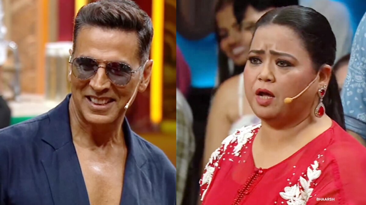 अक्षय ने दी दूसरे बच्चे की सलाह, भारती ने पैर छूकर लिया आशीर्वाद, पति से कहा- रेडी...