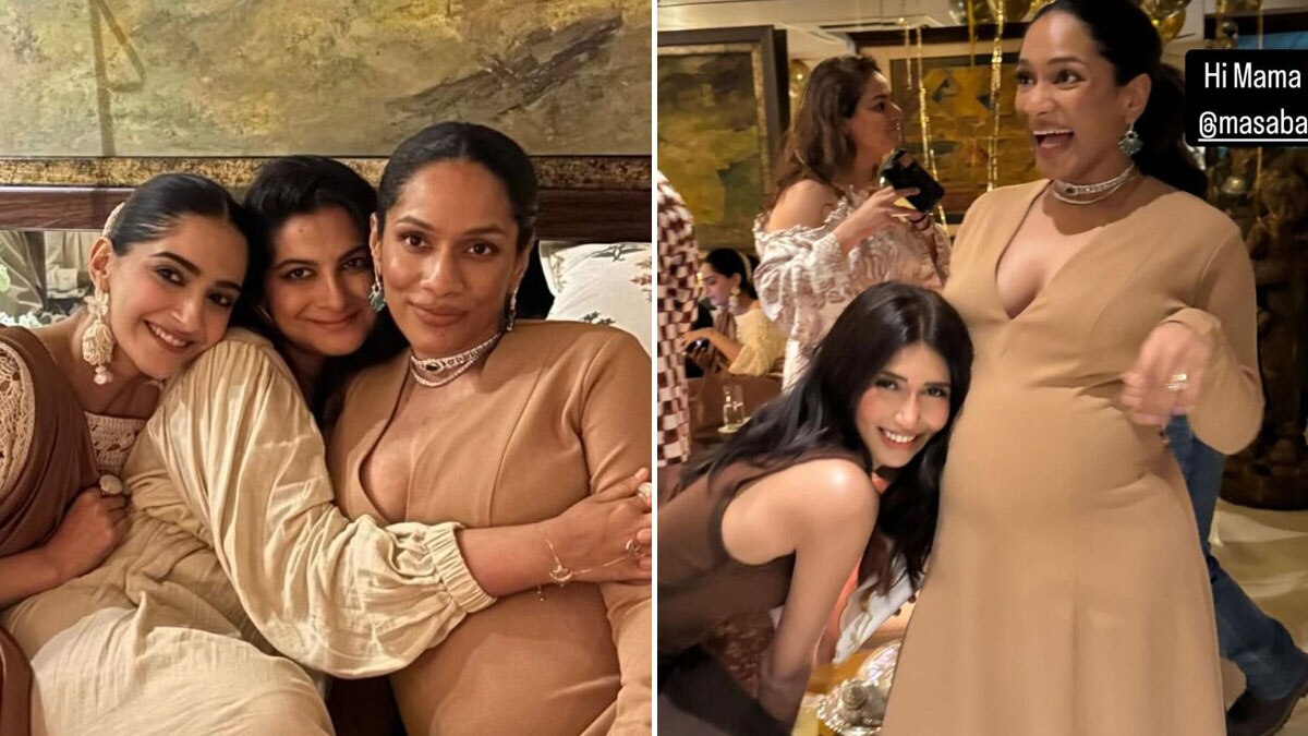 दूसरी शादी के 1 साल बाद मां बनेंगी मसाबा, हुई गोदभराई, जश्न में छाईं दोस्त सोनम कपूर
