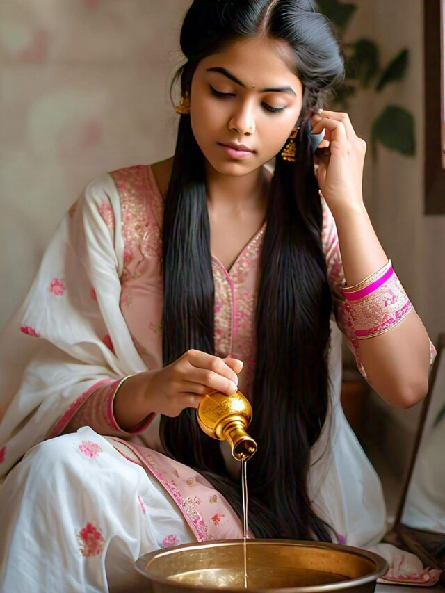 নারকেল তেলে মেশান ২ ফোঁটা এই সস্তার তেল, টাকে হু-হু করে চুল গজাবে