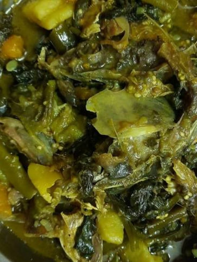 স্বামীজির প্রিয় ইলিশের মাথা দিয়ে পুঁইশাক, এভাবে রাঁধলে হাত চাটবেন