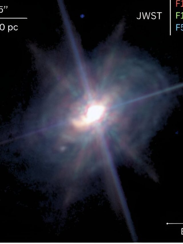 ‘Hidden inside dust’: James Webb Telescope discovers a supermassive blackhole inside a distant galaxy