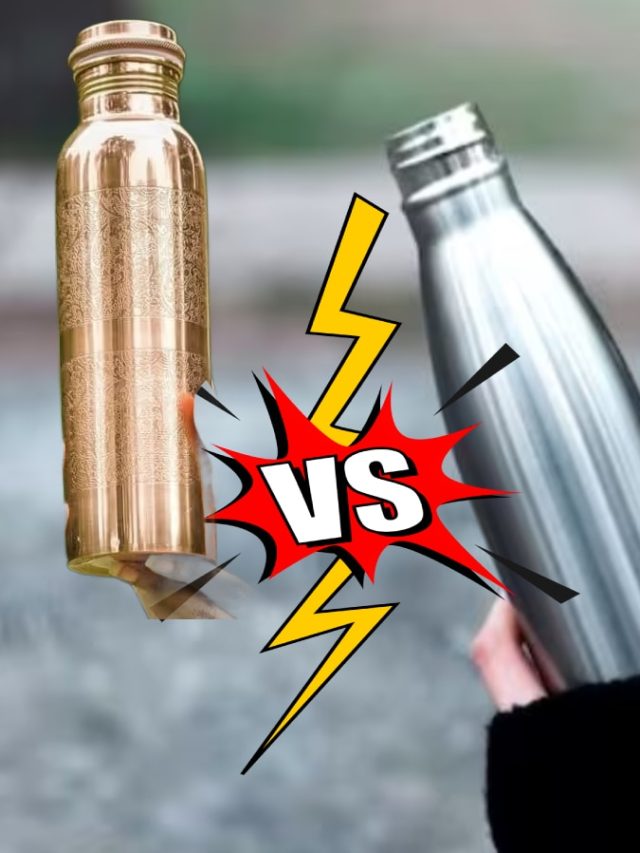 স্টিল না তামা কোন বোতলে জল খেলে সুস্থ থাকে শরীর?