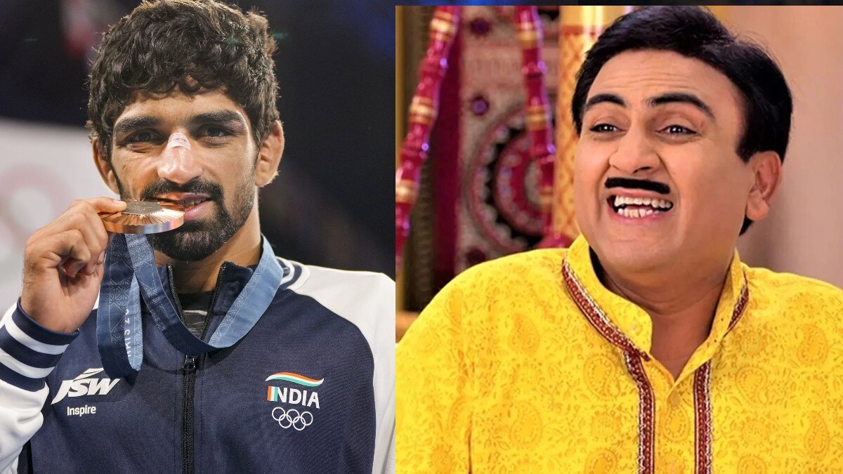 ओलंपिक मेडलिस्ट अमन को पसंद है तारक मेहता शो... जेठालाल ने कह दी ये बात