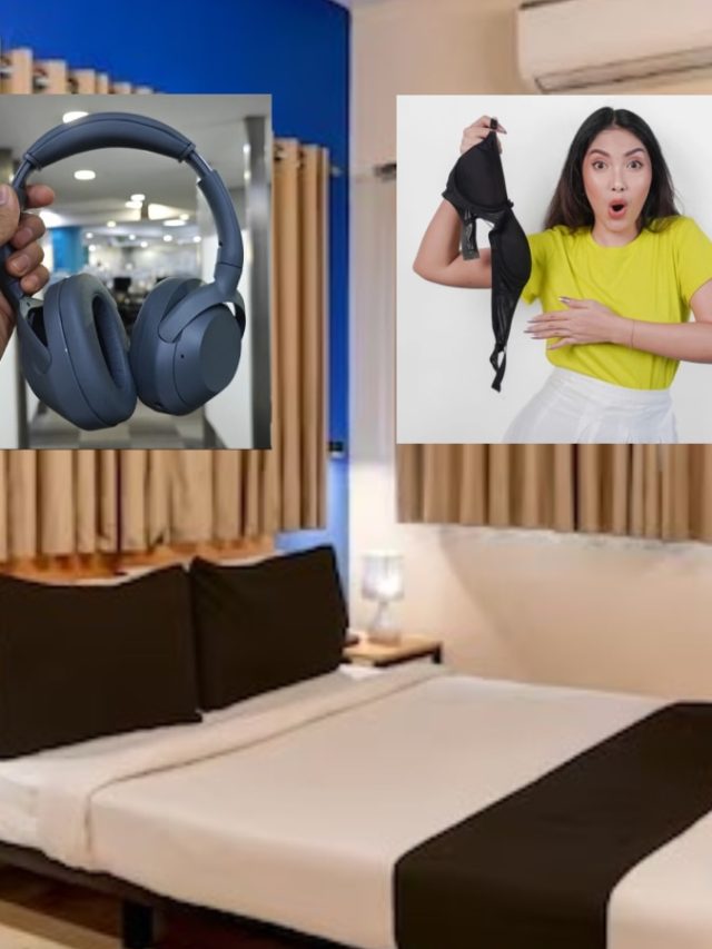 হেডফোন থেকে অন্তর্বাস হোটেলের ঘরে যা ফেলে যান অতিথিরা