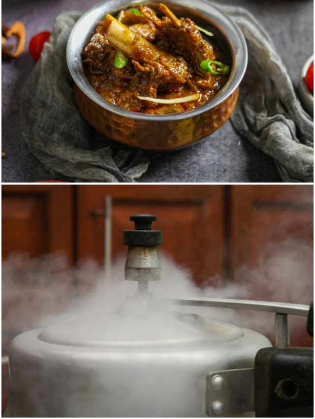 খাসির মাংস ও মুরগির মাংস: কুকারে ঠিক ক'টি সিটি? যে ভুলটি সবাই করে...