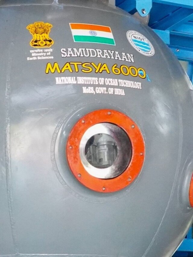 'Samudrayaan': India prepares for October test of the Matsya-6000 deep-sea submersible