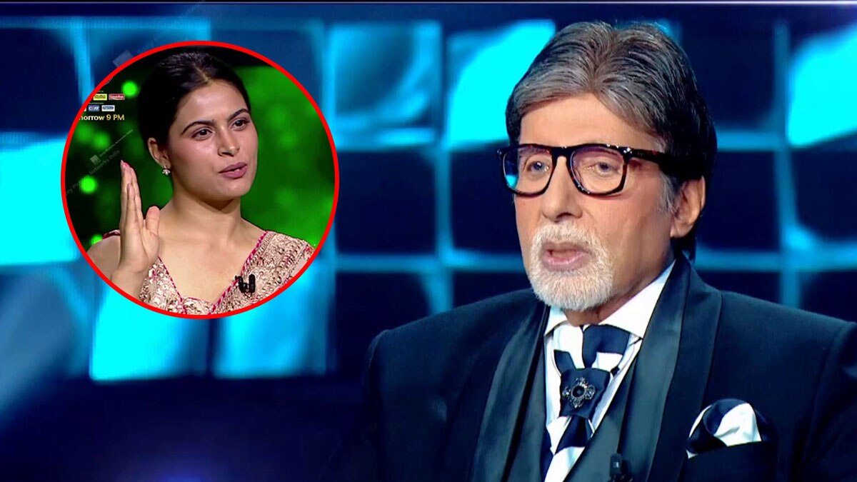 KBC में मनु का जलवा, अम‍िताभ के सामने उन्हीं के स्टाइल में बोला ये डायलॉग, VIDEO