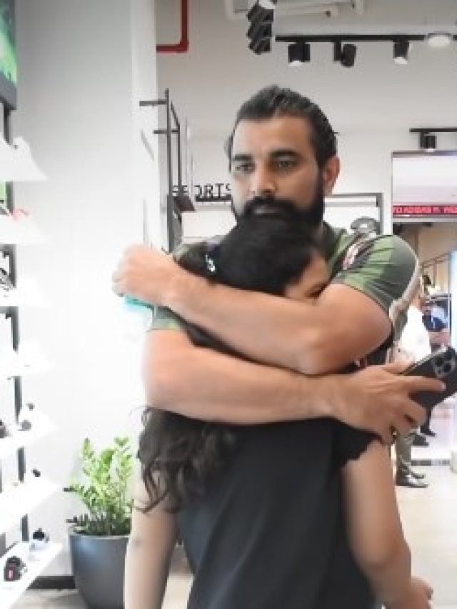 জড়িয়ে ধরলেন, শপিং করালেন... মেয়েকে পেয়ে শামির চোখে জল, VIDEO VIRAL