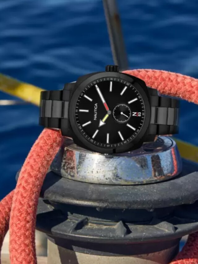 Sleek, sturdy, stylish: A deep dive into Nautica NAPMYF322 watch