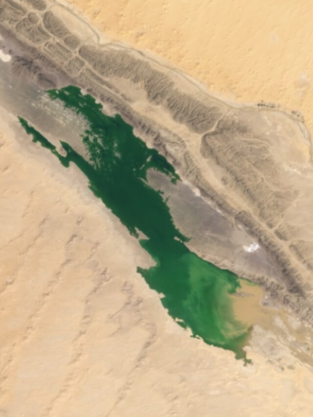 ‘Where there was sand, now there’s water’:  How a cyclone drenched Northern Africa’s driest lands