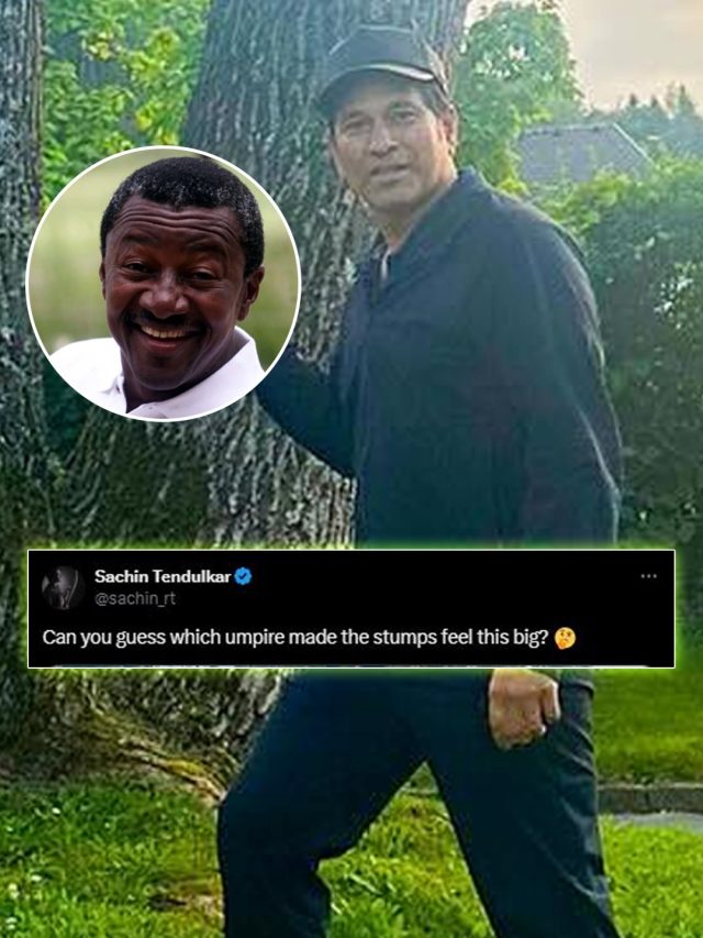 सच‍िन तेंदुलकर ने इस 'दुश्मन अंपायर' से लिए मजे, एक पोस्ट से मचा बवाल