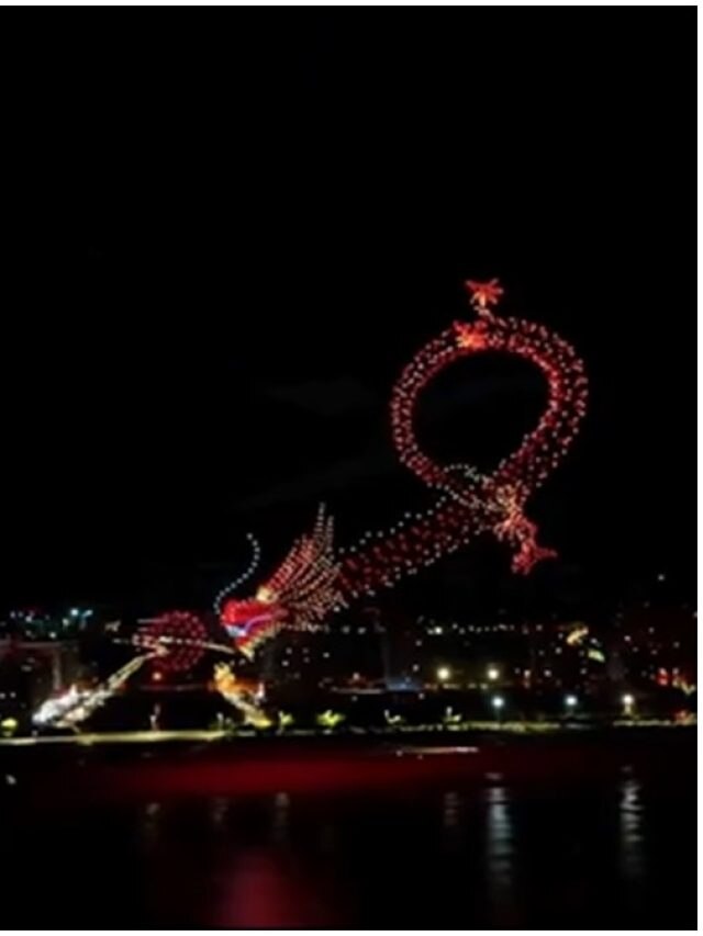 रात में दिखा उड़ता ड्रैगन, Elon Musk ने दिखाई टेक्नोलॉजी