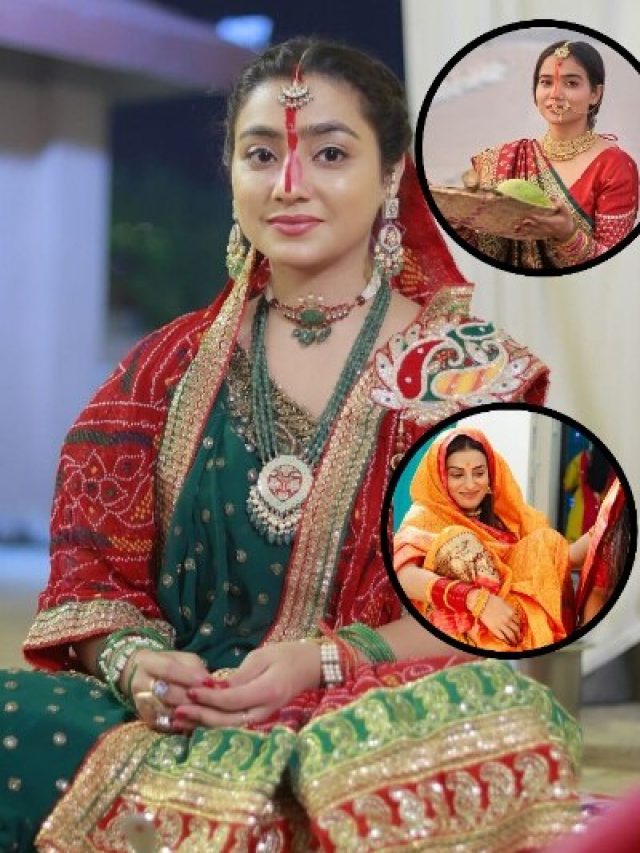 नाक पर सिंदूर..पैरों में आलता, अक्षरा से मनीषा तक, छठ में भोजपुरी हीरोइनों का देसी लुक छाया