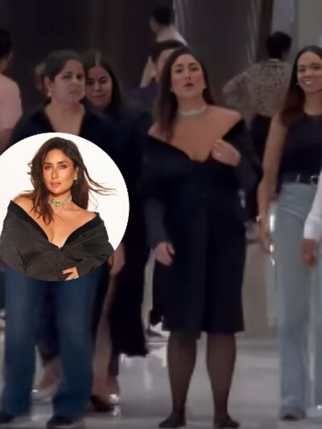 नंगे पैर ईशा अंबानी के इवेंट में पहुंचीं करीना कपूर, डीप नेक आउटफिट में लगीं कमाल, VIDEO