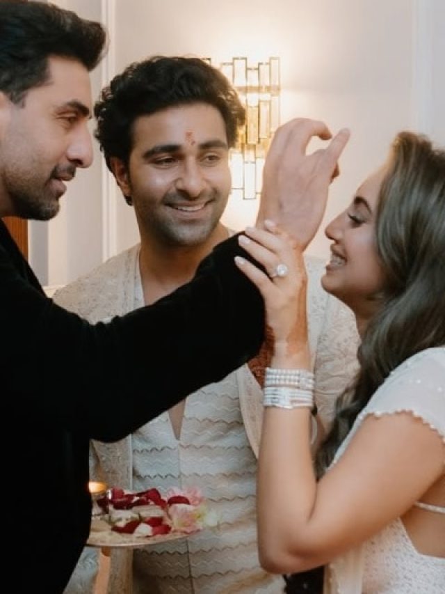 मोतियों की साड़ी में रणबीर कपूर की नई भाभी छाईं, ननद करीना पर भी पड़ीं भारी