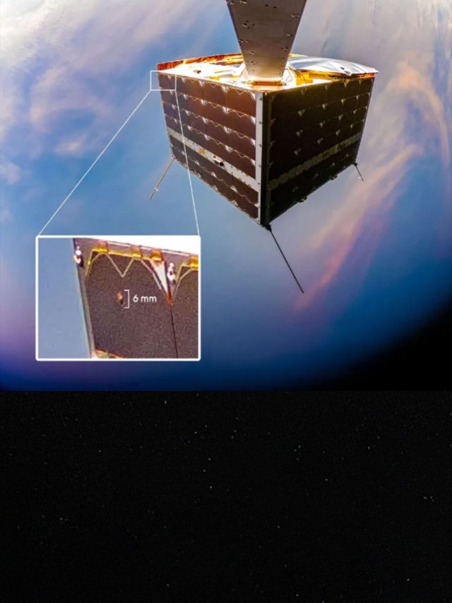 NanoAvionics satellite gets into space collision, then captures selfie to show damage