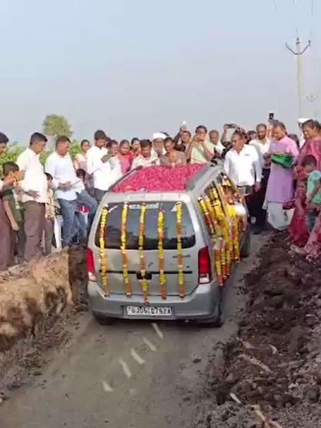 गुजरात में कार की समाधि के पीछे क्या है कहानी? जानिए पूरा सच