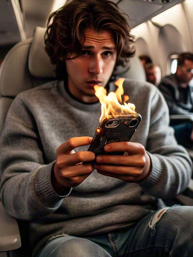 फ्लाइट में फोन की वजह से लगी आग, क्यों जल जाती है मोबाइल की बैटरी, जानें वजह