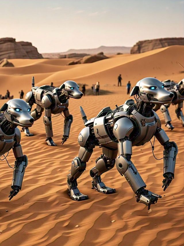 जंग के लिए तैयार Robotic Dogs, राजस्थान में कर रहे युद्धाभ्यास