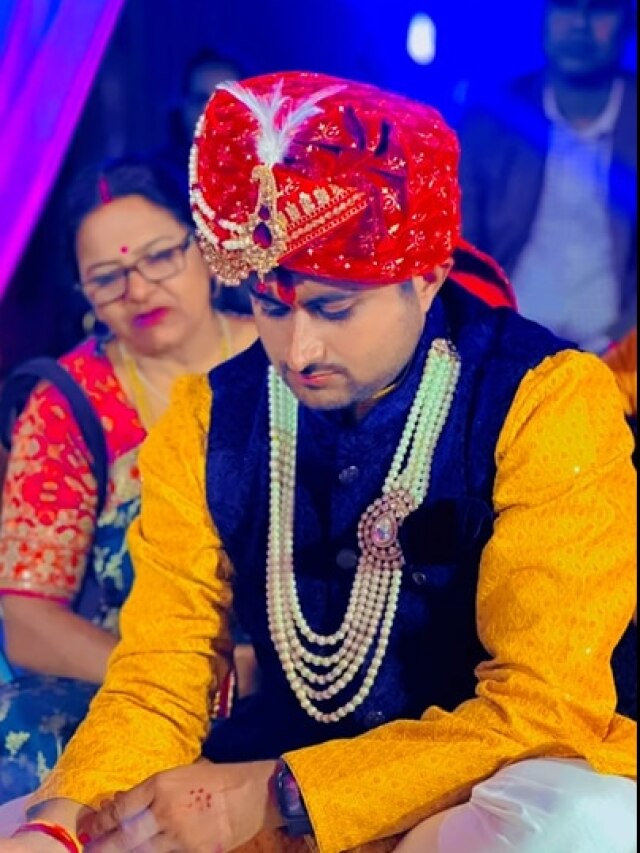 बिग बॉस फेम दीपक ठाकुर की शादी, दूल्हा बना 'बिहार का बेटा', मेहंदी में लिखा दुल्हन का नाम