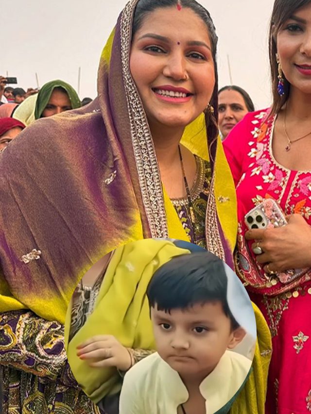 डिलीवरी के बाद बढ़ा सपना का वजन, बड़े बेटे का दिखाया चेहरा, हो गया इतना बड़ा