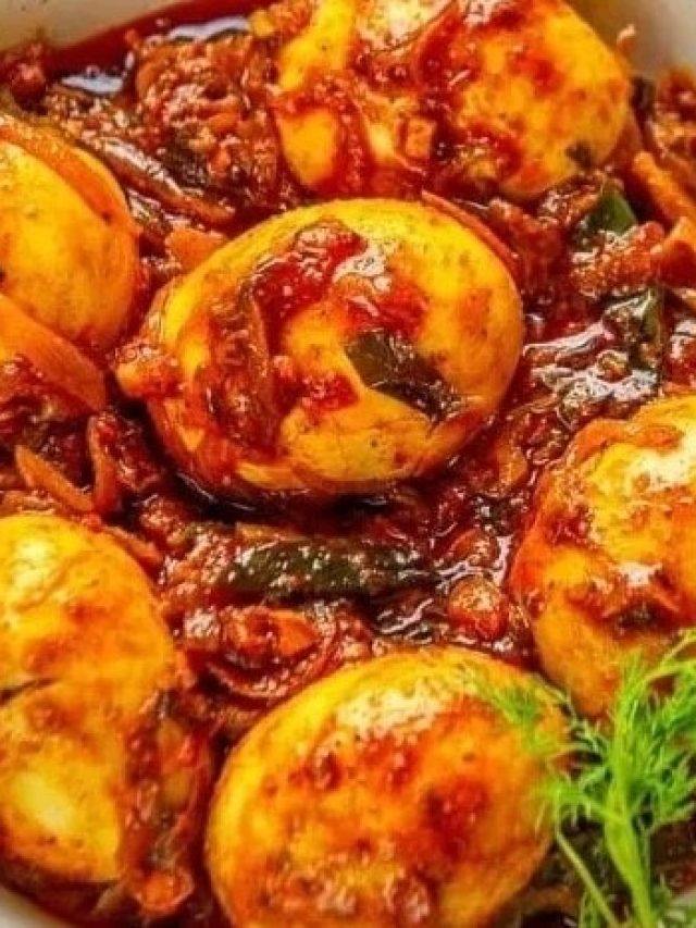 ডিমের কষার স্বাদ উঠবে মাংসের মতো, এভাবে ভাজতে হবে