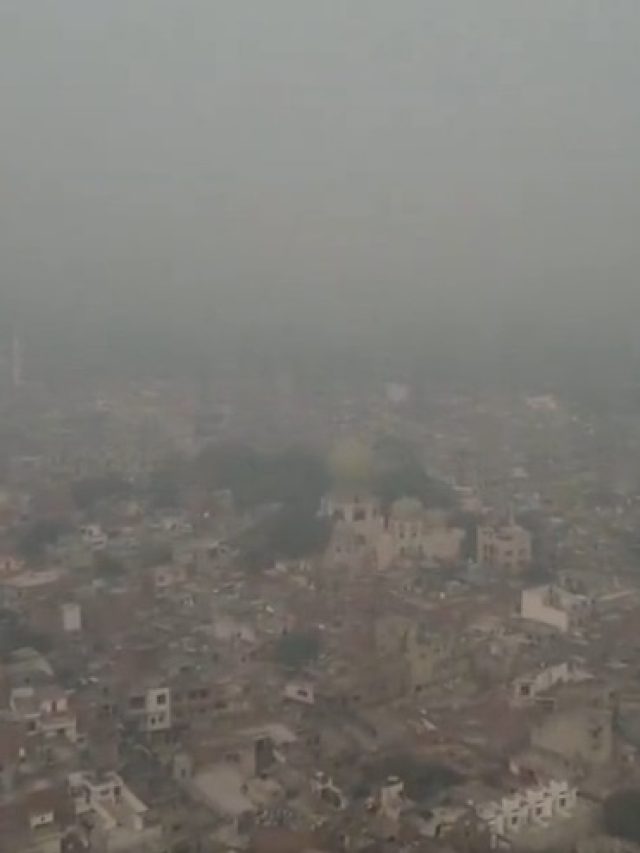 धुंध की चादर में लिपटा ताजमहल, इंडिया गेट भी स्मॉग में गुम! देखें वीडियो