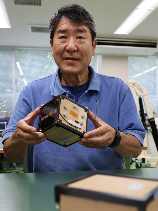 '6 months in space': Japan launches first wooden satellite to test wood for space use