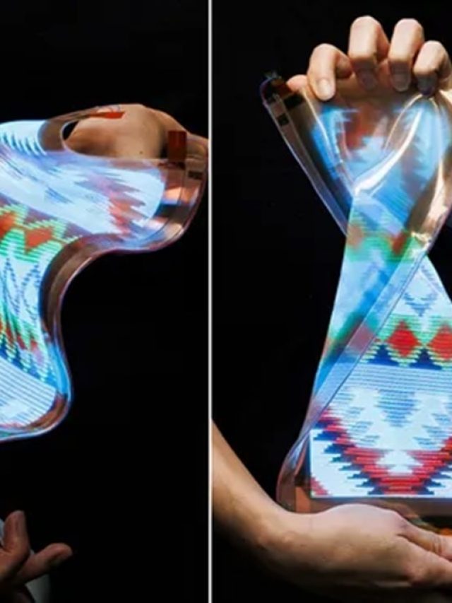 अपना फोन खींचे, मोड़ें या फोल्ड करें, आ गया दुनिया का पहला स्ट्रेचेबल डिस्प्ले